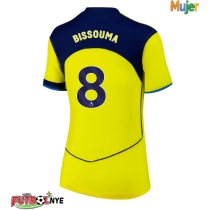 Camiseta Tottenham Hotspur Yves Bissouma #8 Tercera Equipación para mujer 2025-26 manga corta